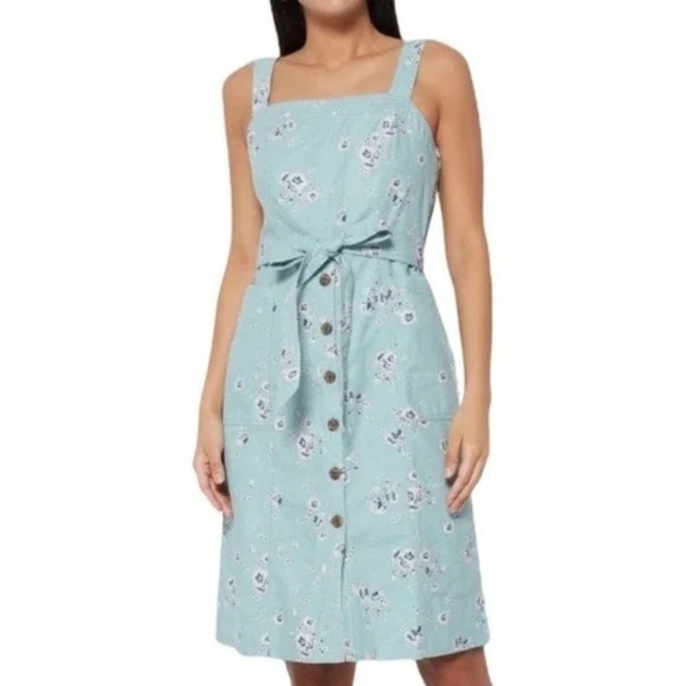 GAP • Floral Apron Dress